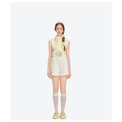 13DE MARZO Detachable Ribbon Headband