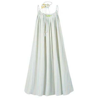 13DE MARZO Floral Bear Slip Dress