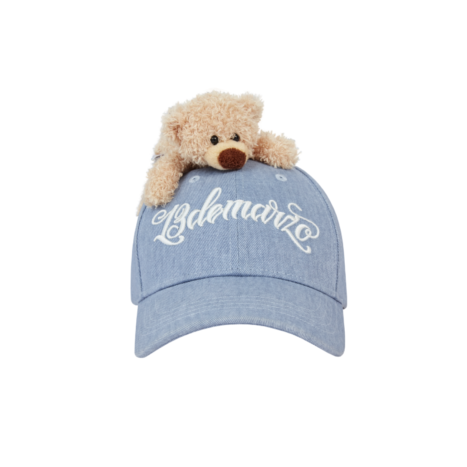 13DE MARZO Doozoo Logo Cap Blue front view
