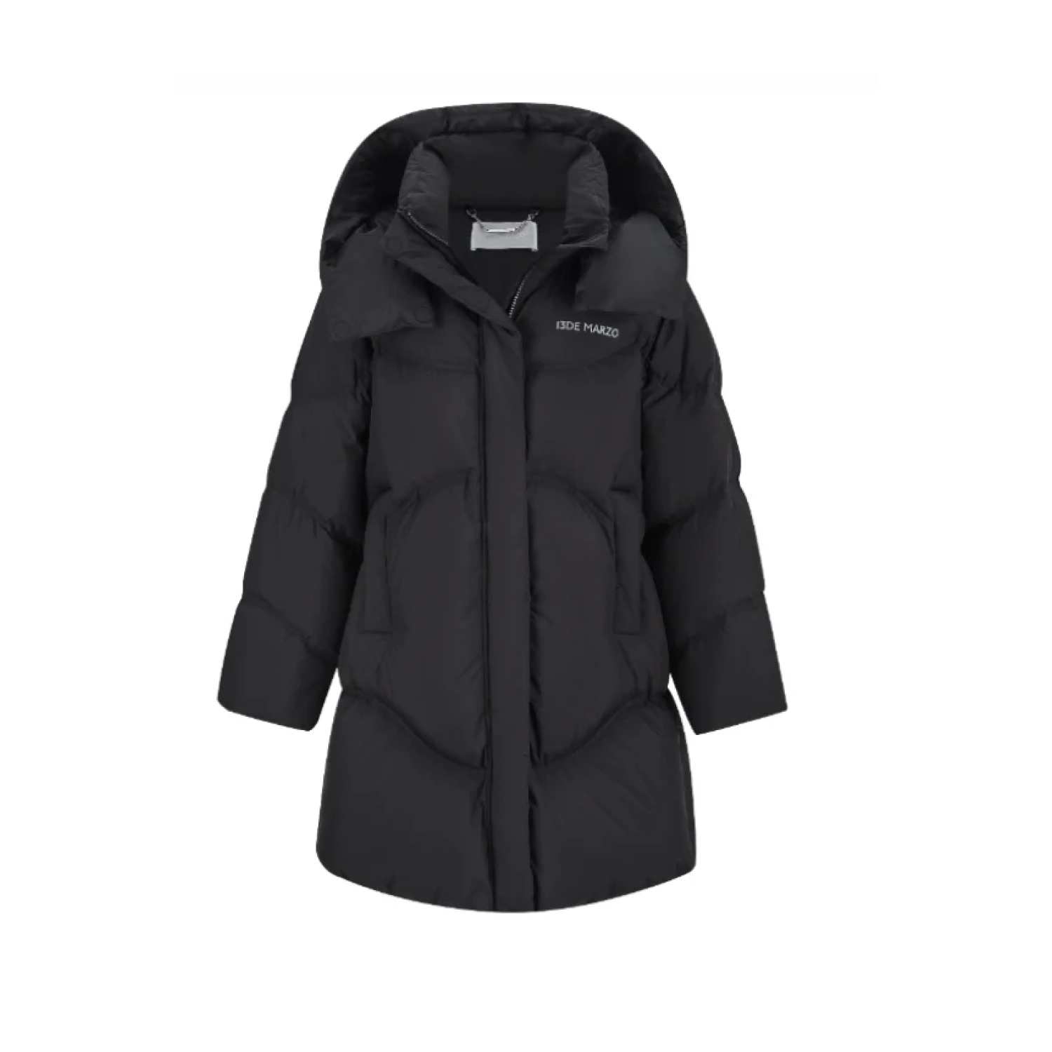 13DE MARZO Bear Puffer Down Jacket Black