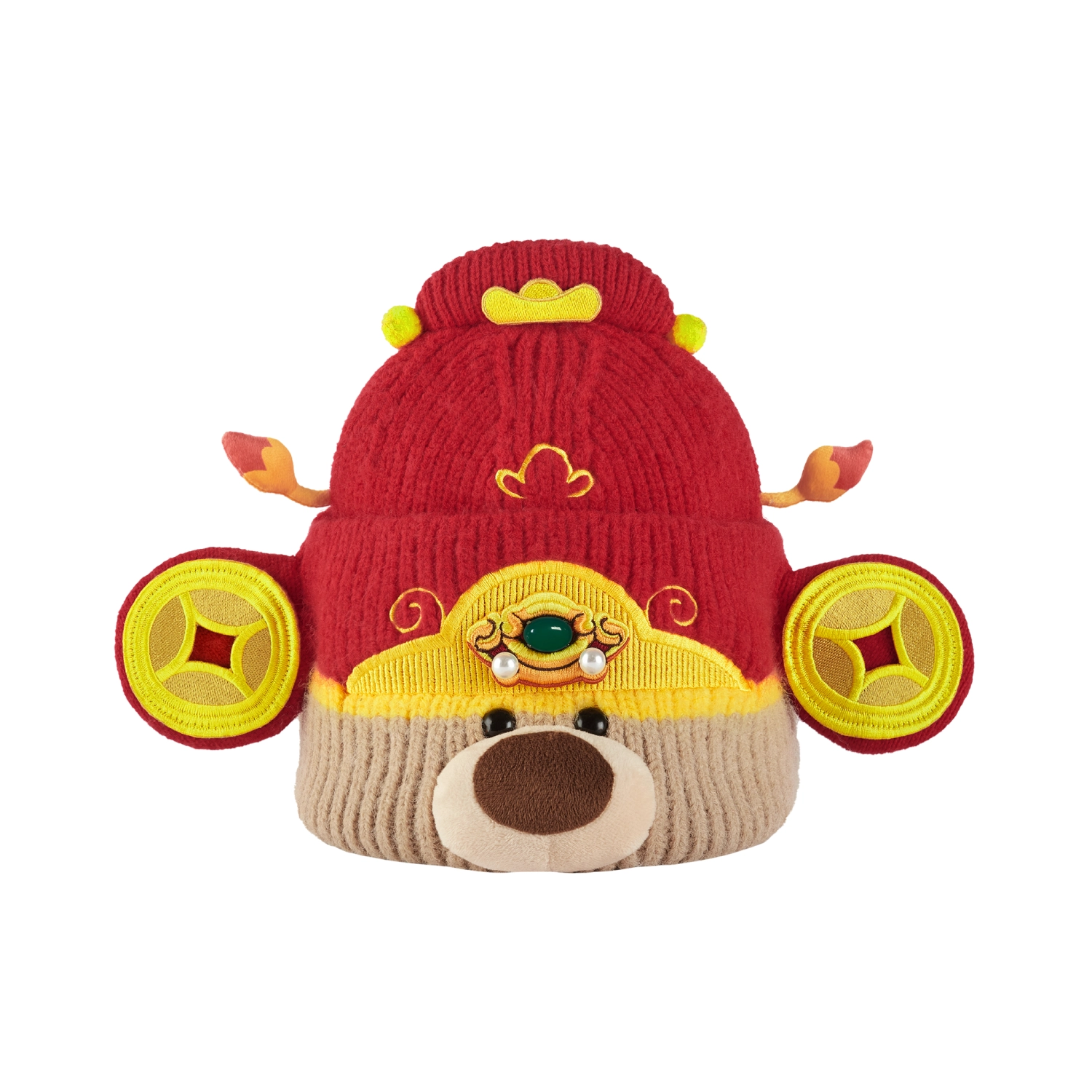 13DE MARZO BabyBear Wealth Beanie Red