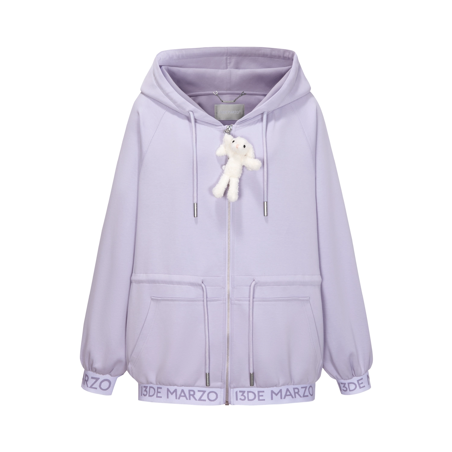 13DE MARZO Logo Band Track Jacket Purple