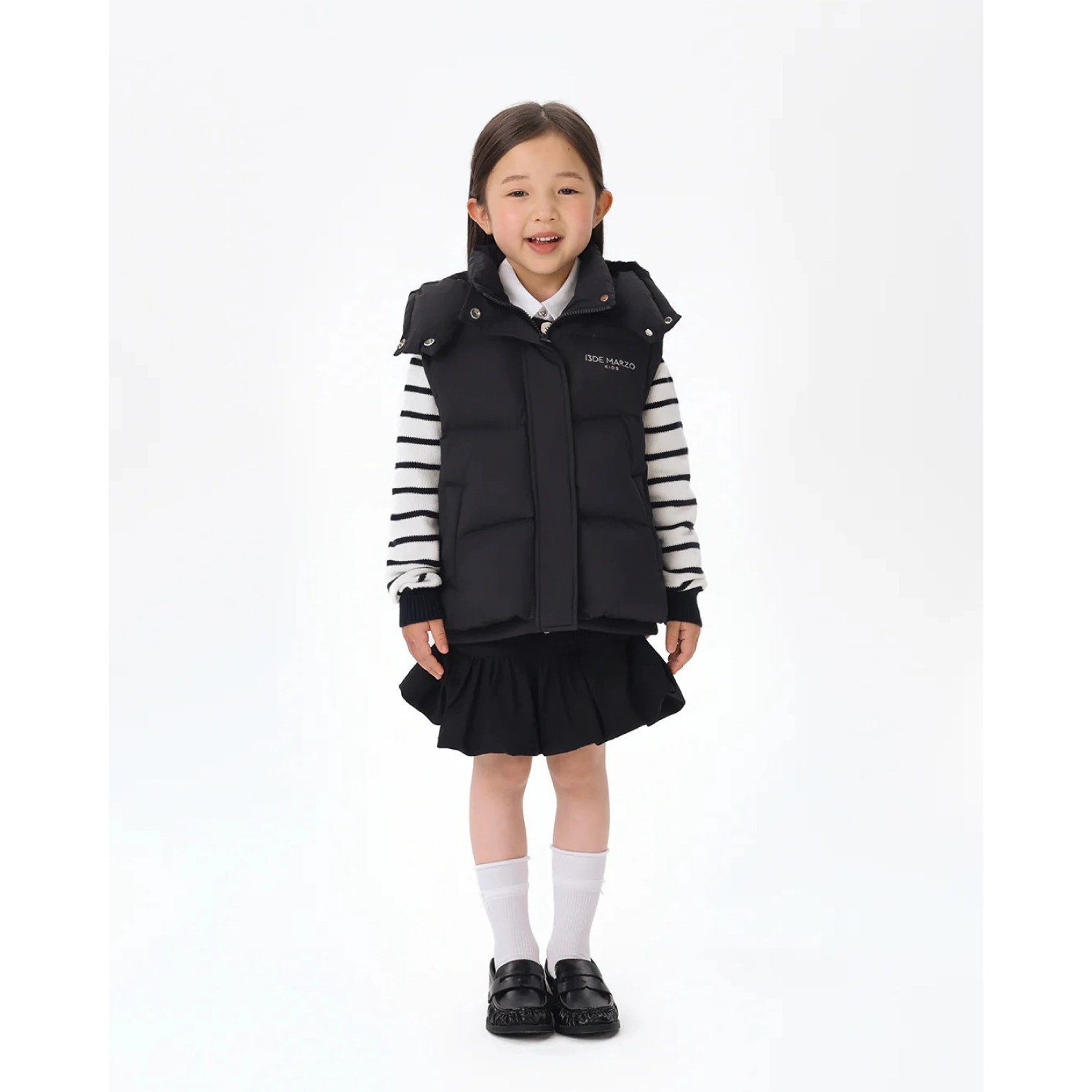13DE MARZO BabyBear Detachable Down Jacket Black