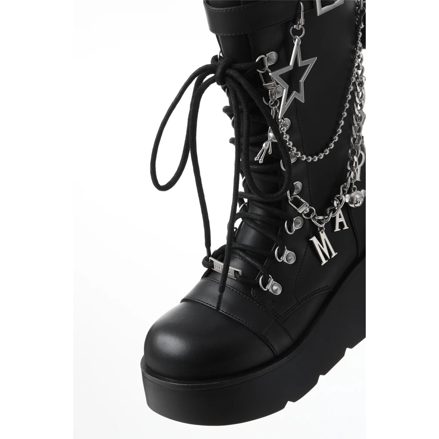 13DE MARZO Bear Lock Chain Boots product image 5