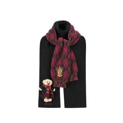 Harry Potter × 13DE MARZO Hogwarts Four Houses Bear Scarf