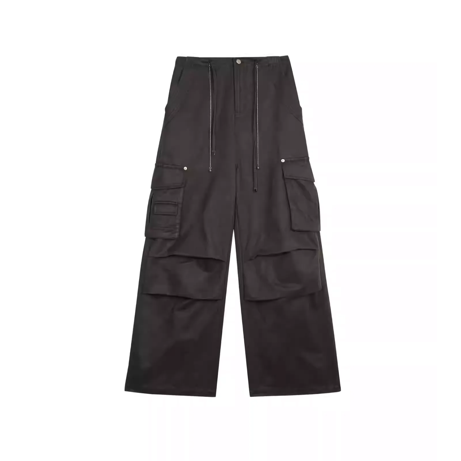 REVAN Parachute Cargo Pants Black