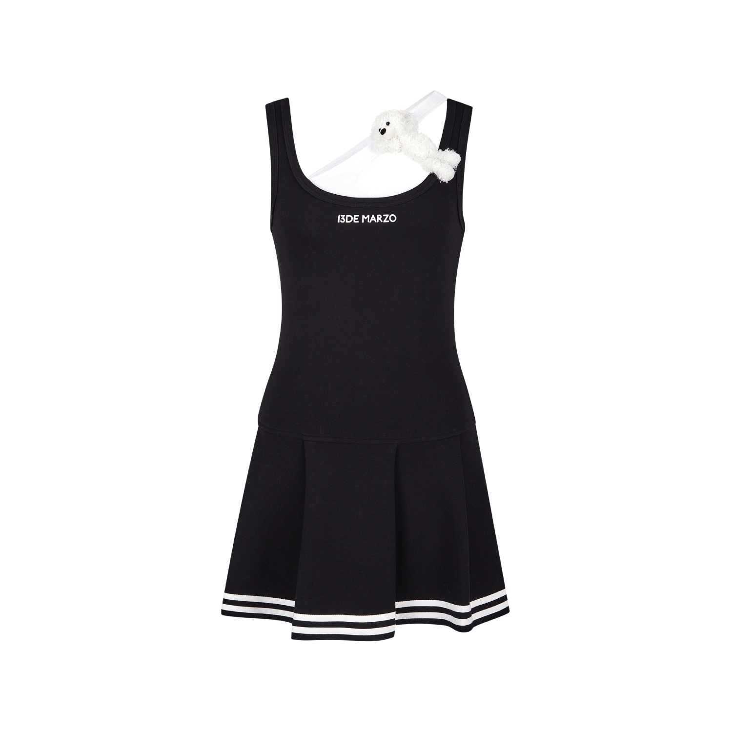 13DE MARZO Doozoo Dynamic Dress Black