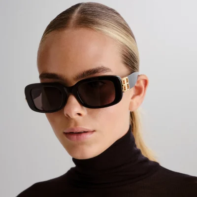 Balenciaga Sunglasses BB0310SK Black Grey