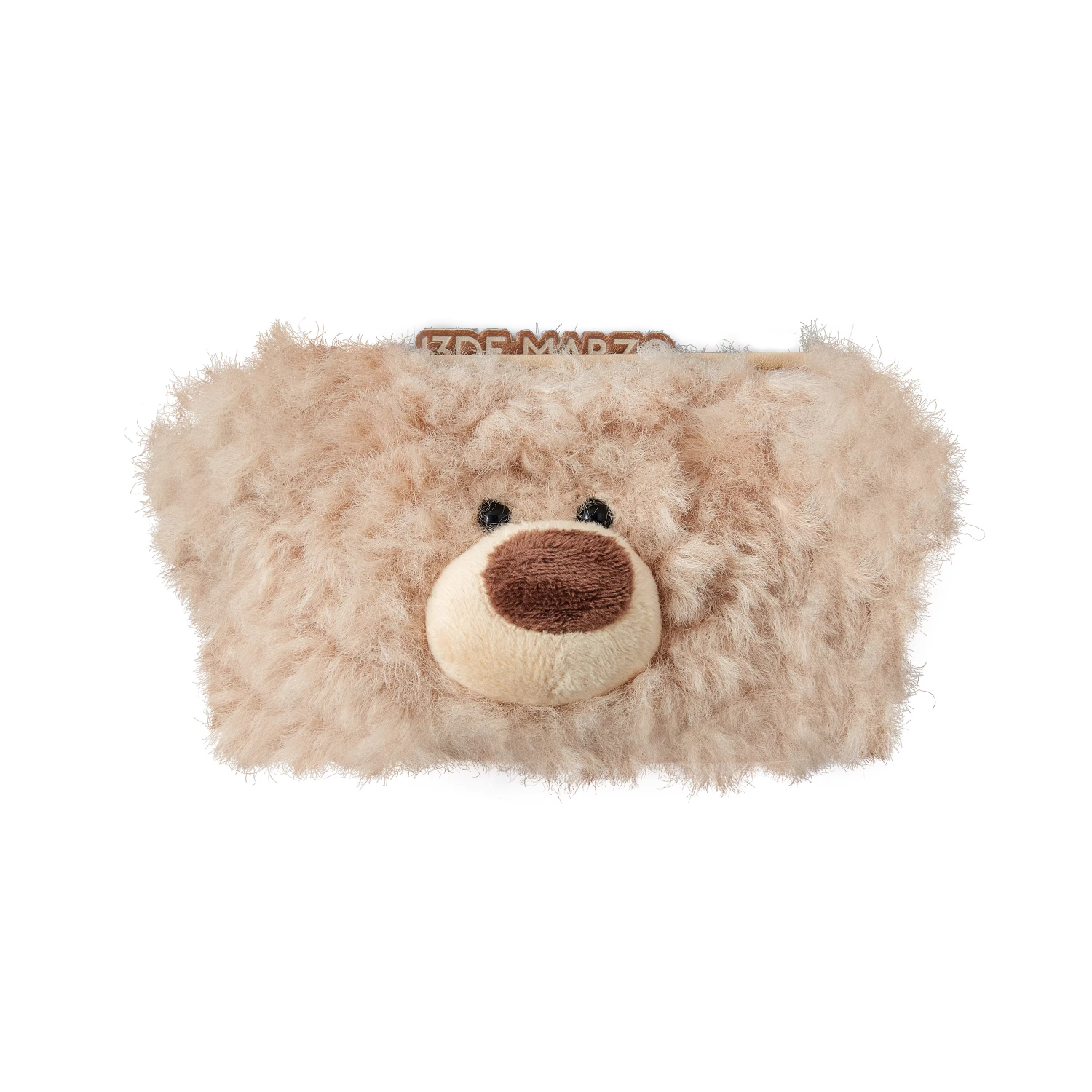 13DE MARZO Bear Fuzzy Card Holder
