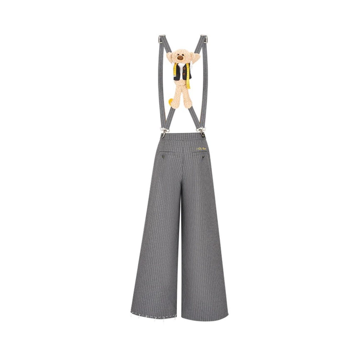 13DE MARZO Tailor Bear Ruler Overall Grey
