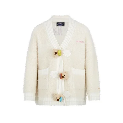 Harry Potter × 13DE MARZO Every Flavor Beans Cardigan Beige