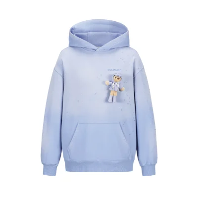 13DE MARZO Rainy Day Hoodie Blue