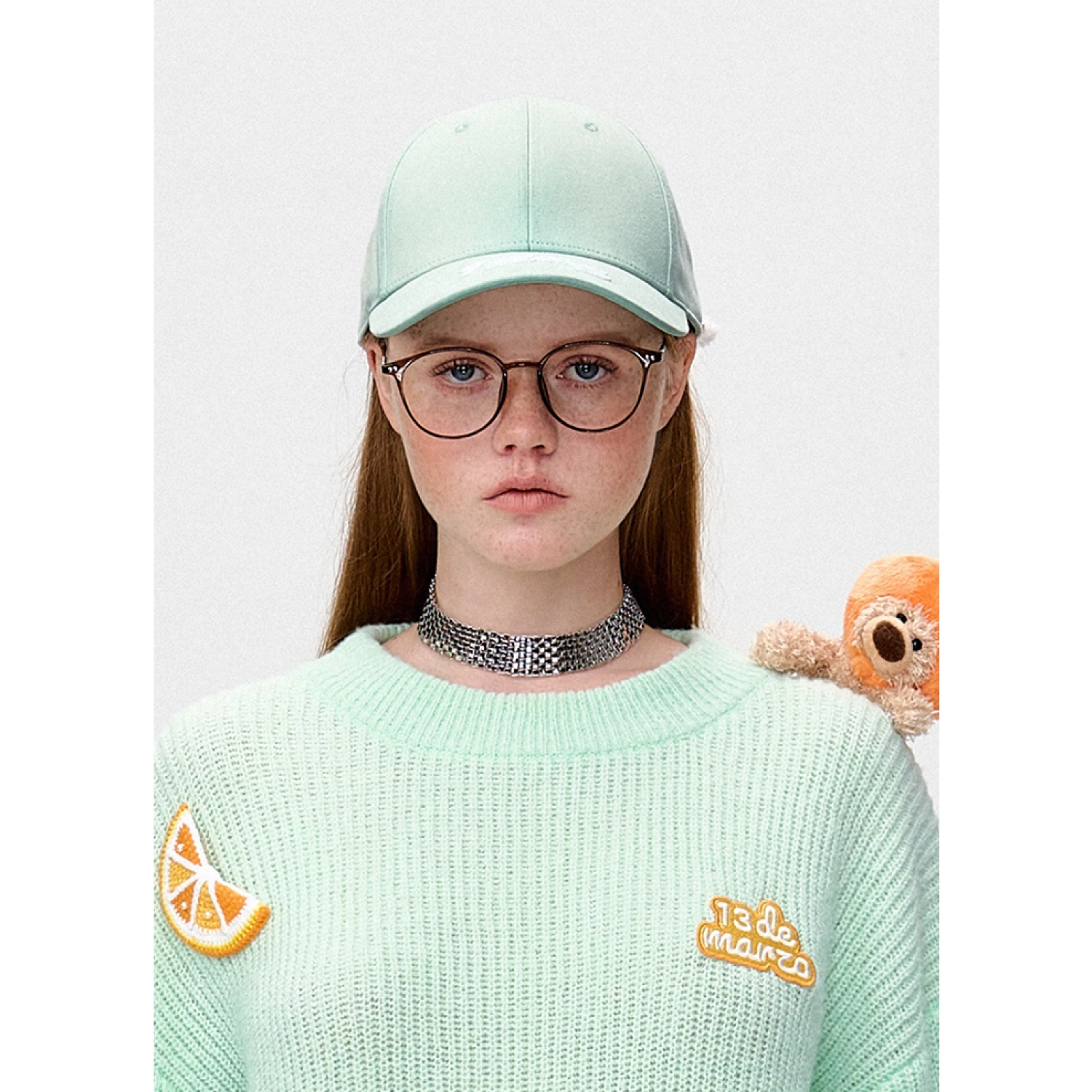 13DE MARZO Doozoo Adjust Cap Mint Green