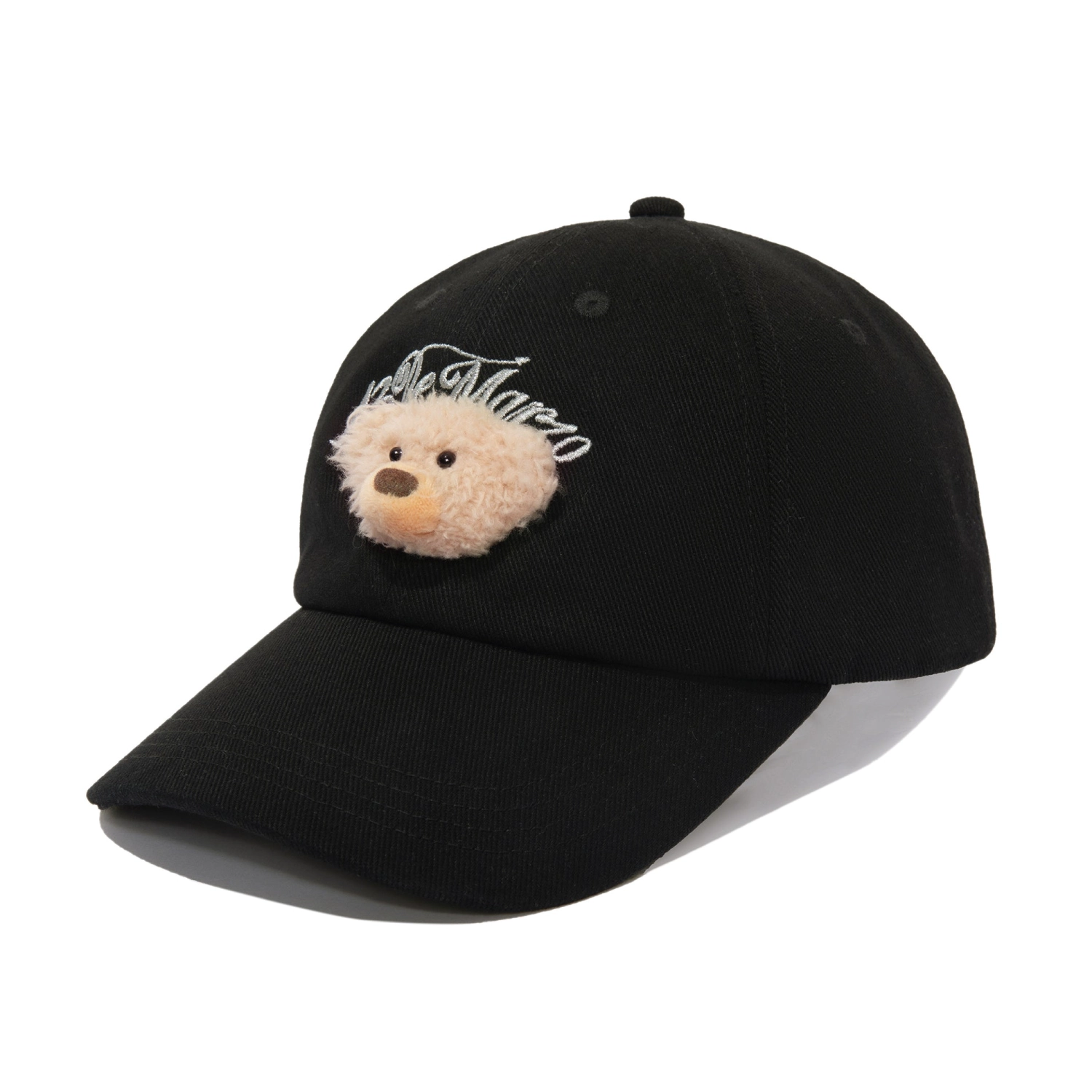 13DE MARZO Mini Bear Cap Black