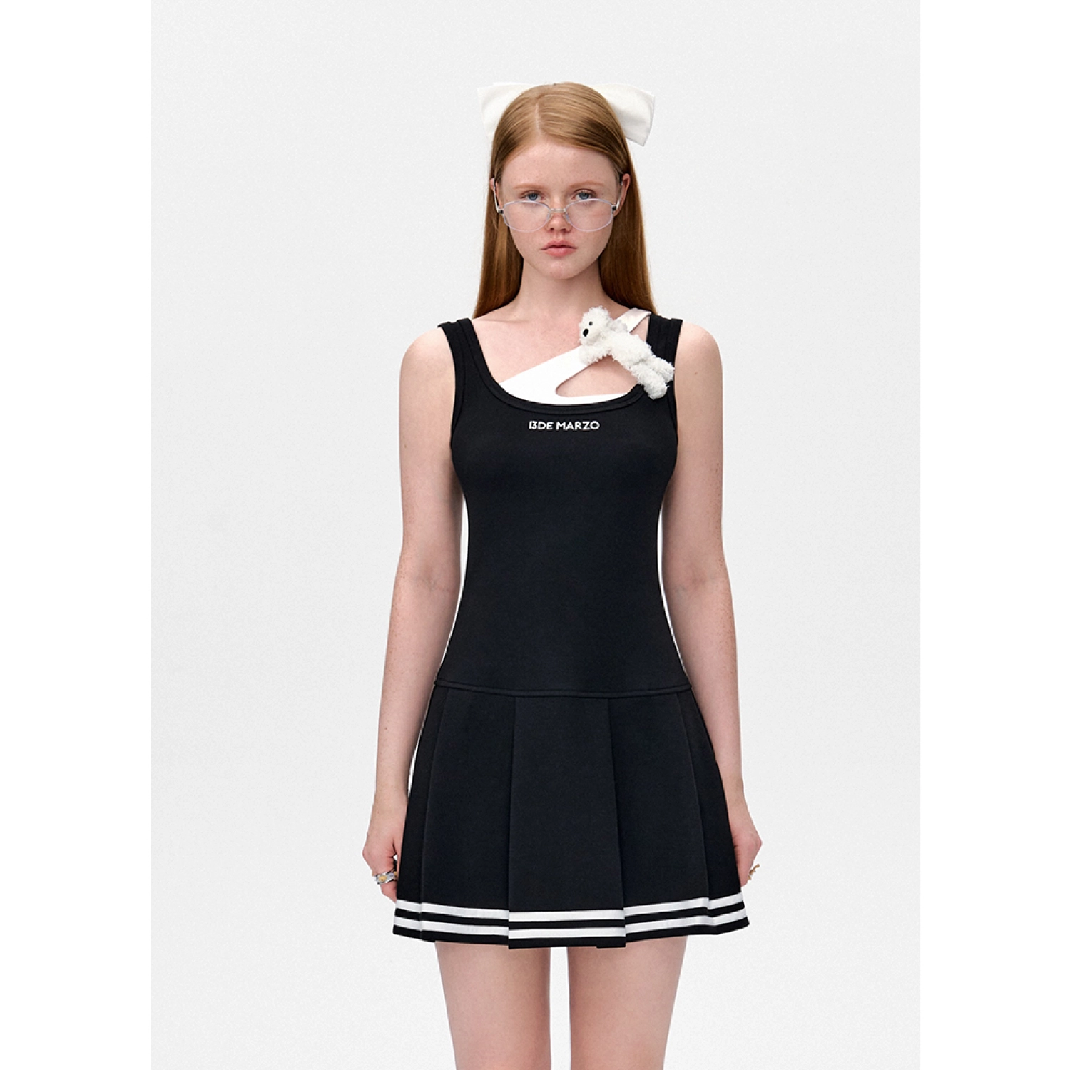 13DE MARZO Doozoo Dynamic Dress Black