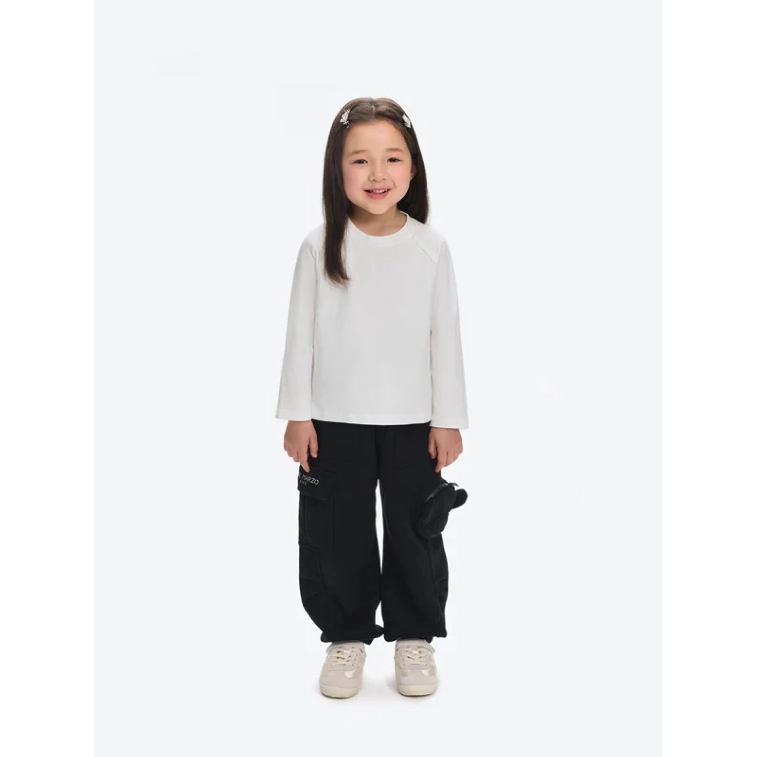 13DE MARZO BabyBear Cargo Pants Black