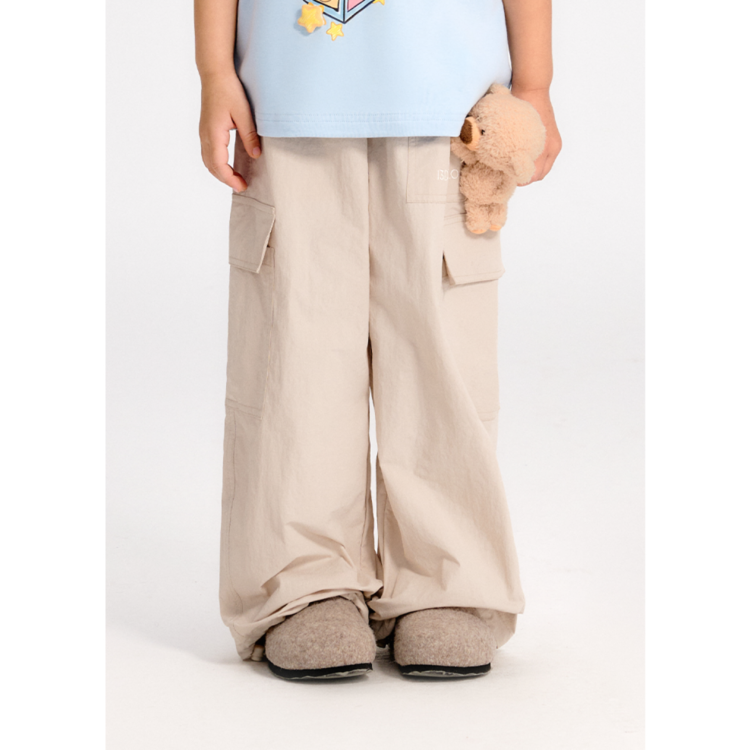 13DE MARZO BabyBear Cargo Pants Almond