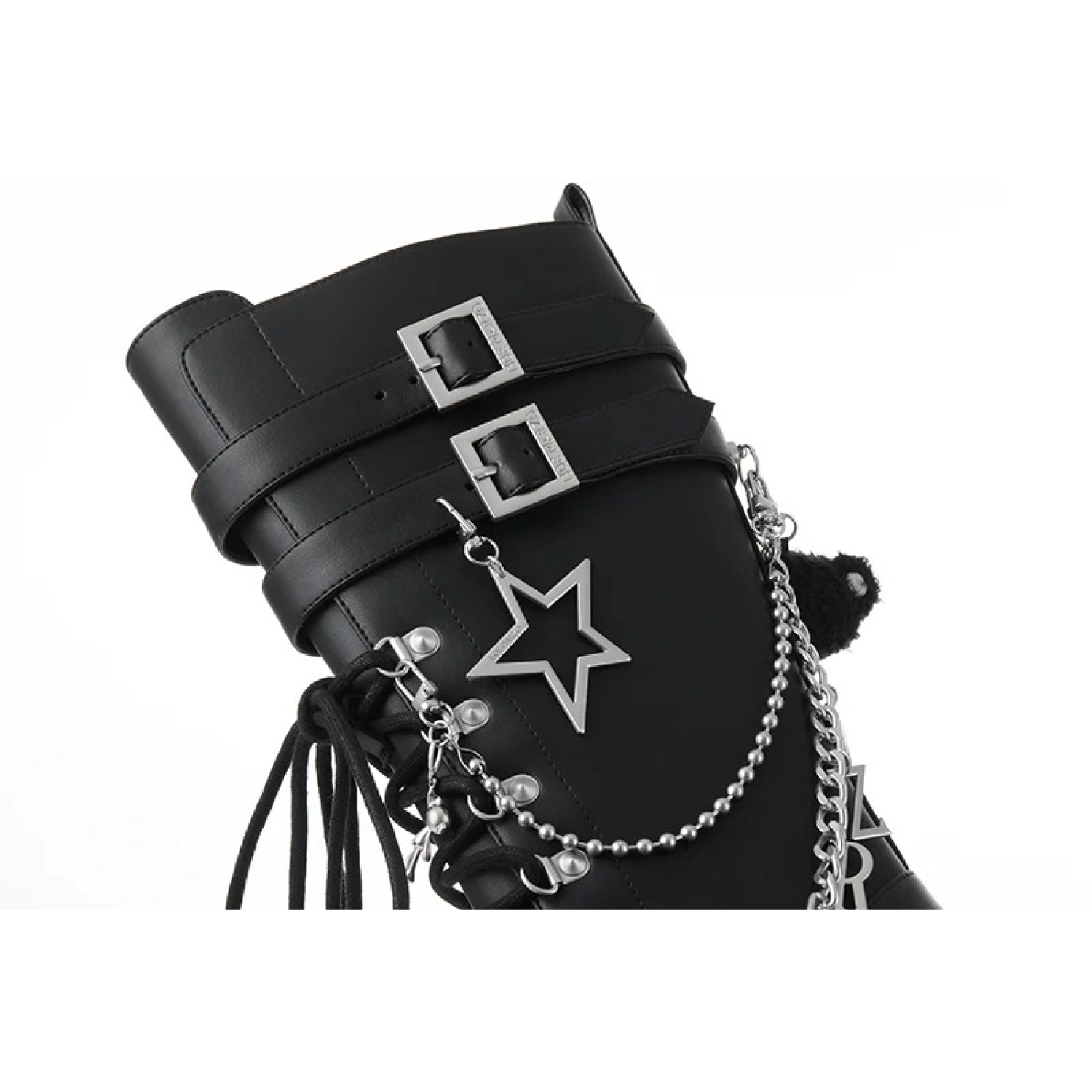 13DE MARZO Bear Lock Chain Boots product image 9