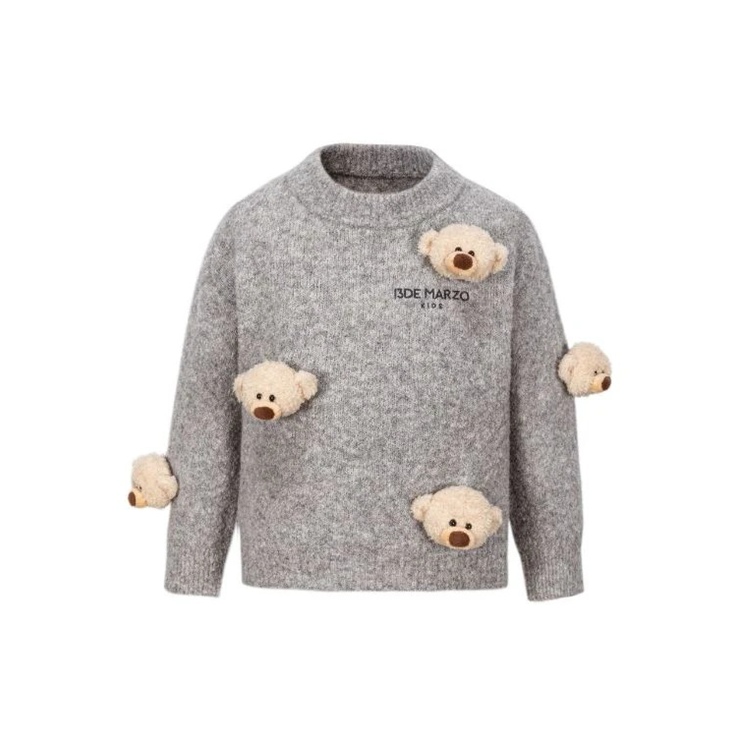 13DE MARZO BabyBear Full Sweater Grey