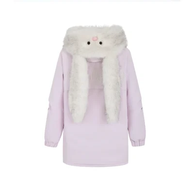 13DE MARZO Doozoo Parka Down Jacket Pink