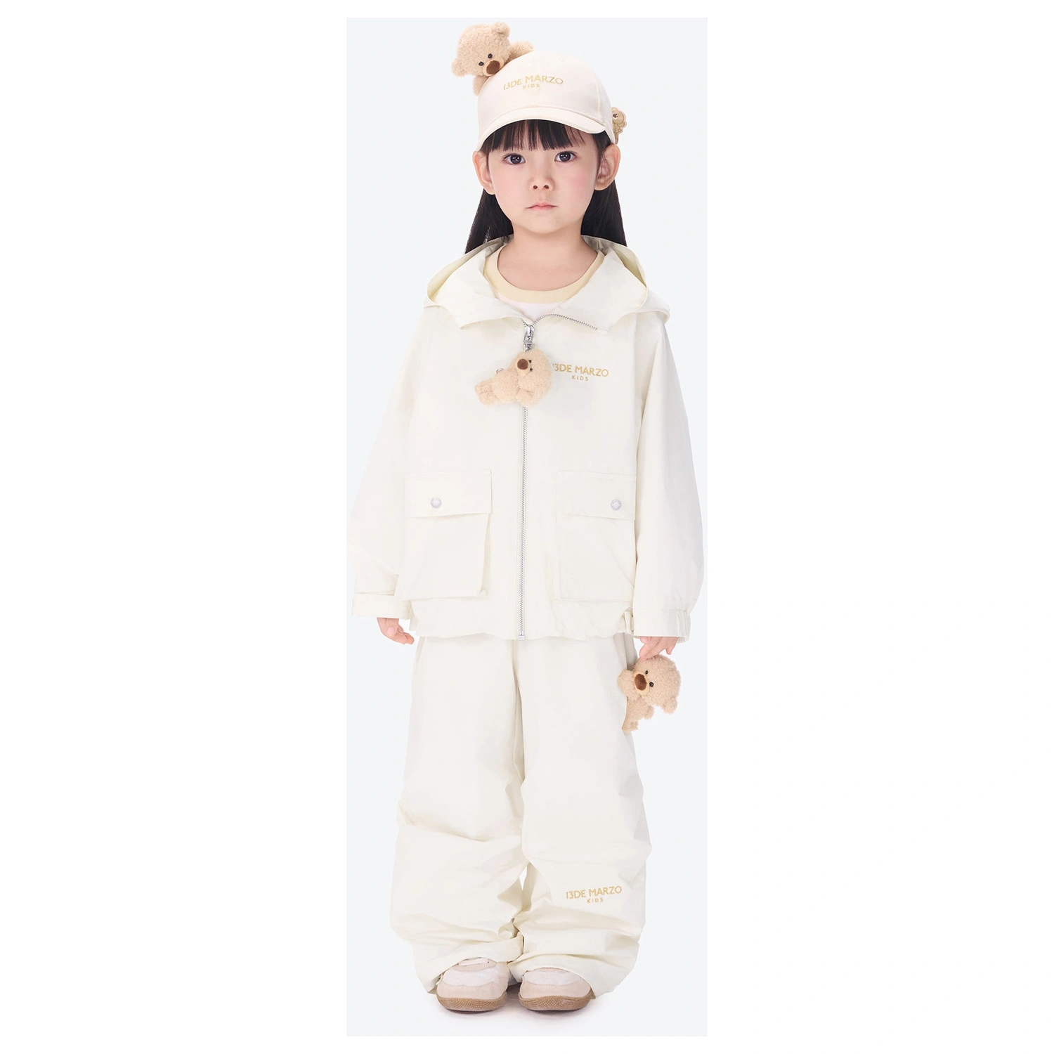 13DE MARZO BabyBear Baseball Cap Yellow front view