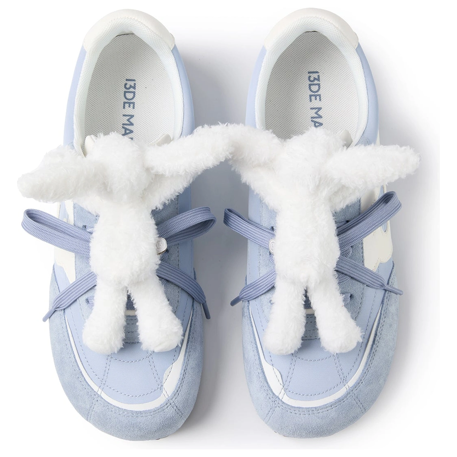 13DE MARZO Bear Plush Sneakers Blue product image 10