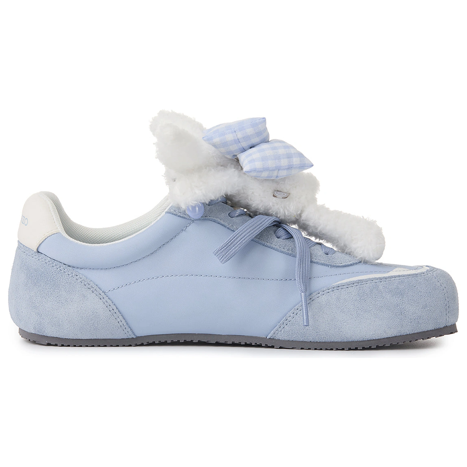 13DE MARZO Bear Plush Sneakers Blue product image 5