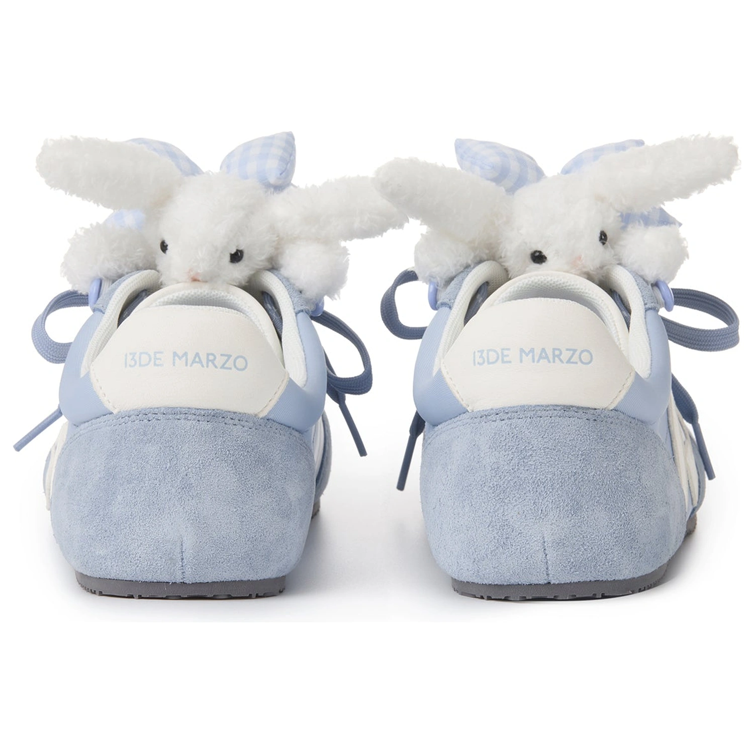 13DE MARZO Bear Plush Sneakers Blue product image 7