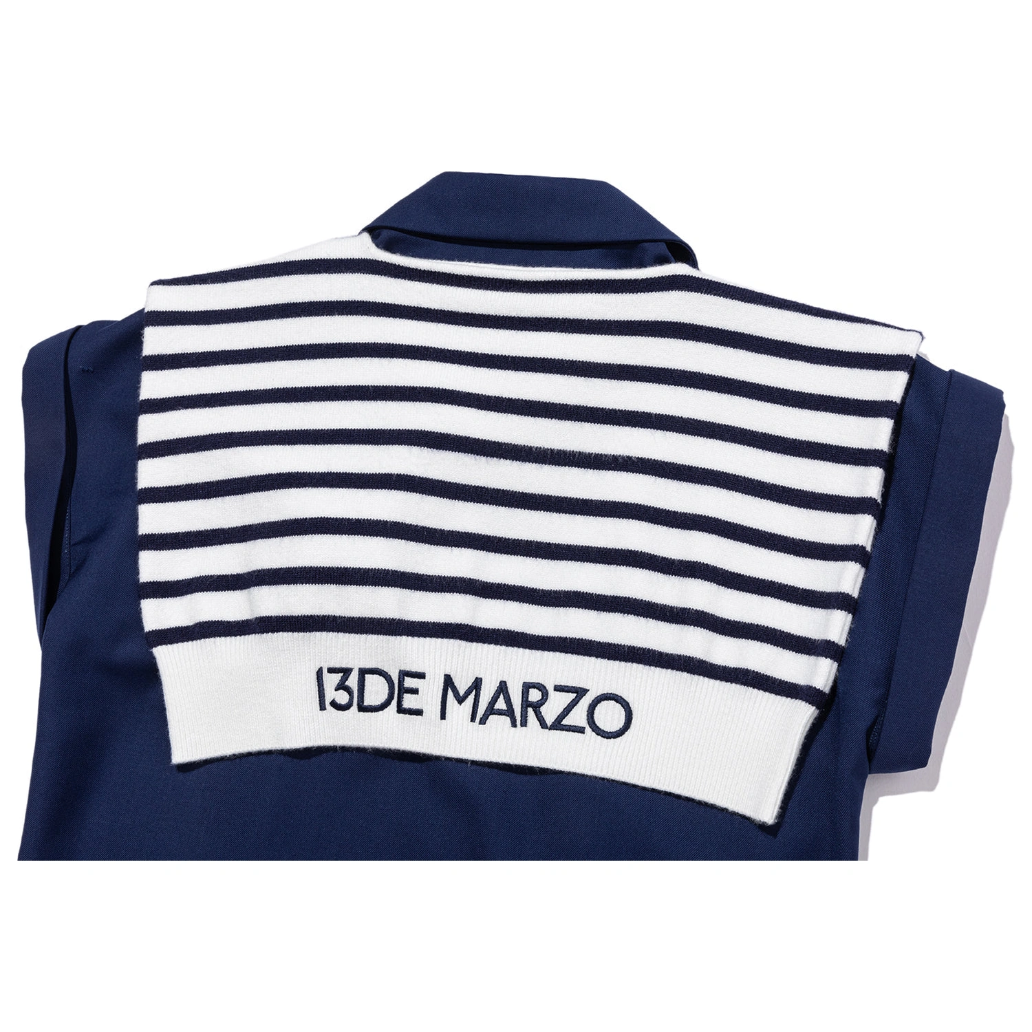 13DE MARZO Golf Shirt Two-Piece Set Navy Blue product image 7
