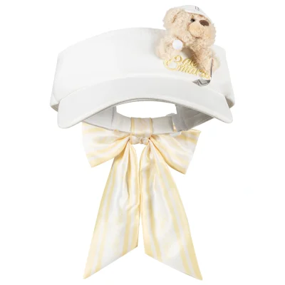 13DE MARZO Golf Bear Visor White