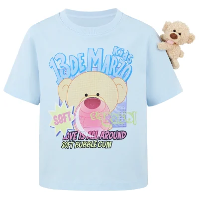 13DE MARZO BabyBear Bubblegum T-shirt Beige
