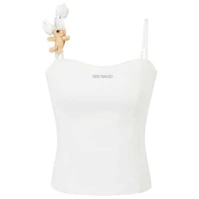 13DE MARZO Tulip Flower Strap Camisole