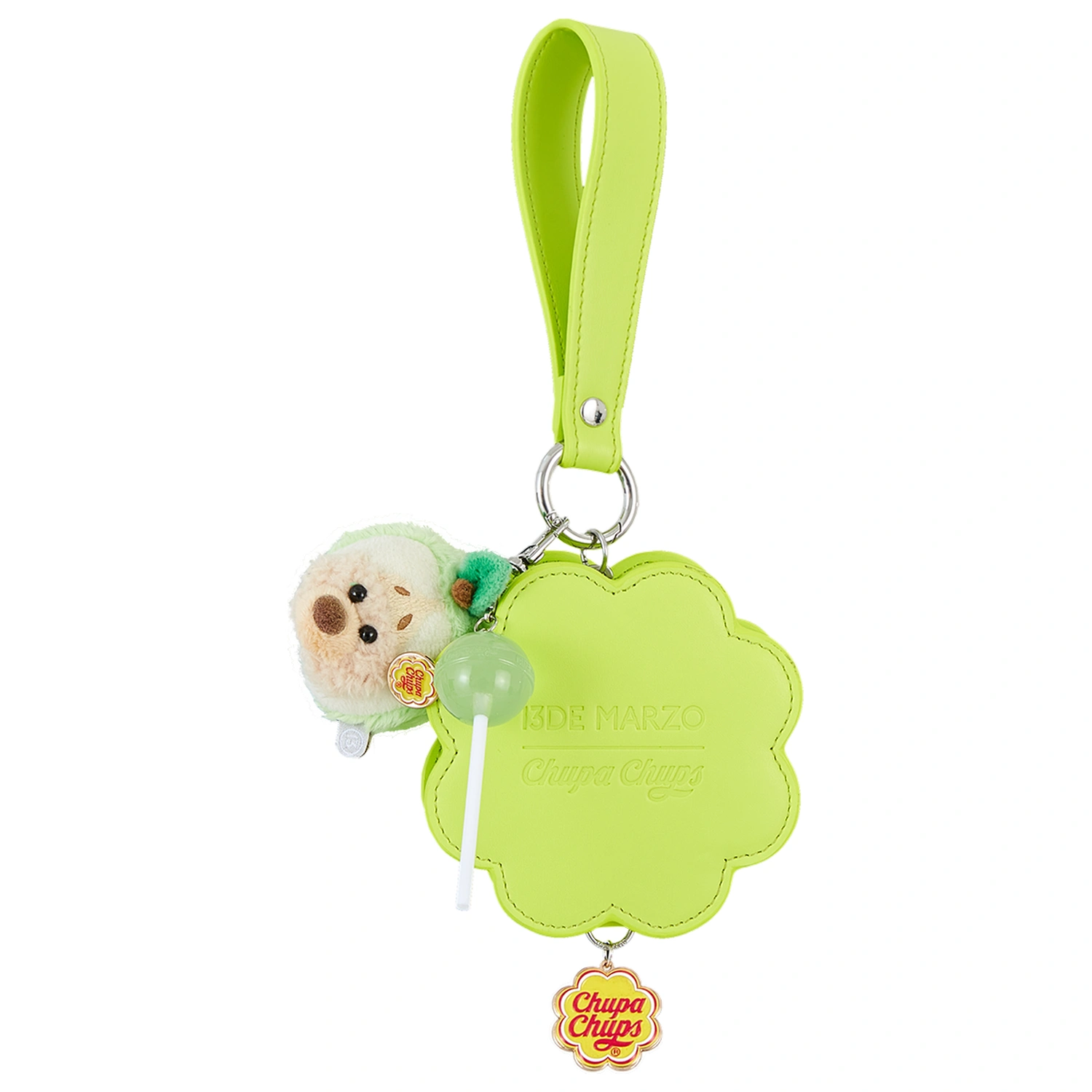 13DE MARZO Neckband Earphone Case Green