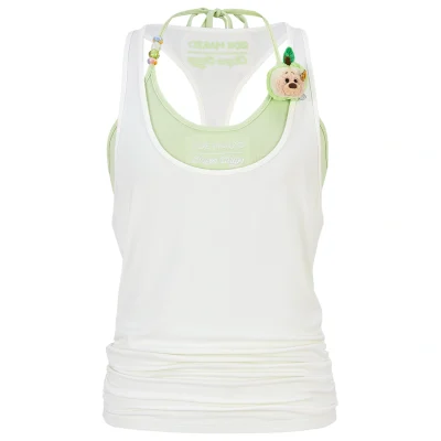 13DE MARZO Lollipop Cami Top Set White