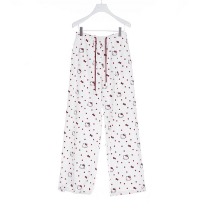 REVAN x Hello Kitty Coquette Pyjama Pants White