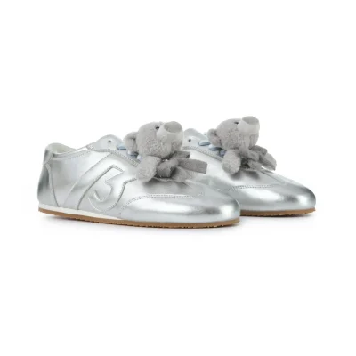 13DE MARZO Bear Training Thin Shoes Silver