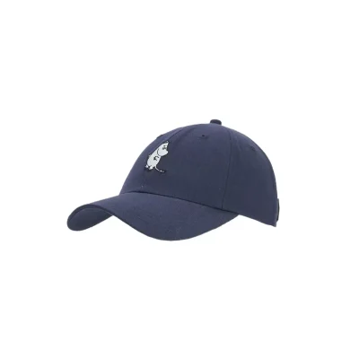 AVVENN X Moomin Moomin Embroidered Soft Crown Cap Navy Blue