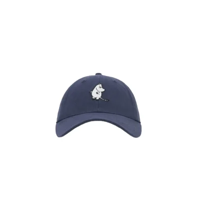 AVVENN X Moomin Moomin Embroidered Soft Crown Cap Navy Blue