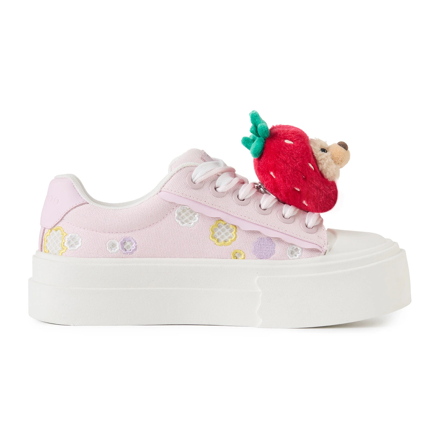 13DE MARZO Candy Bear Canvas Shoes Pink - Image 5