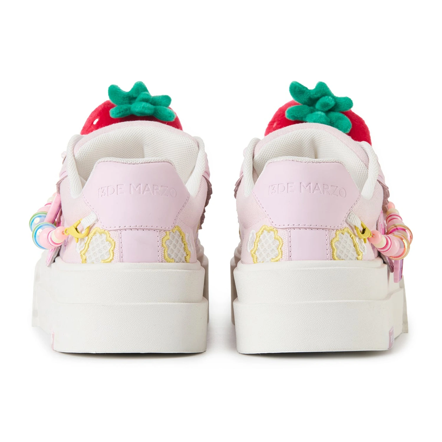 13DE MARZO Candy Bear Canvas Shoes Pink - Image 10