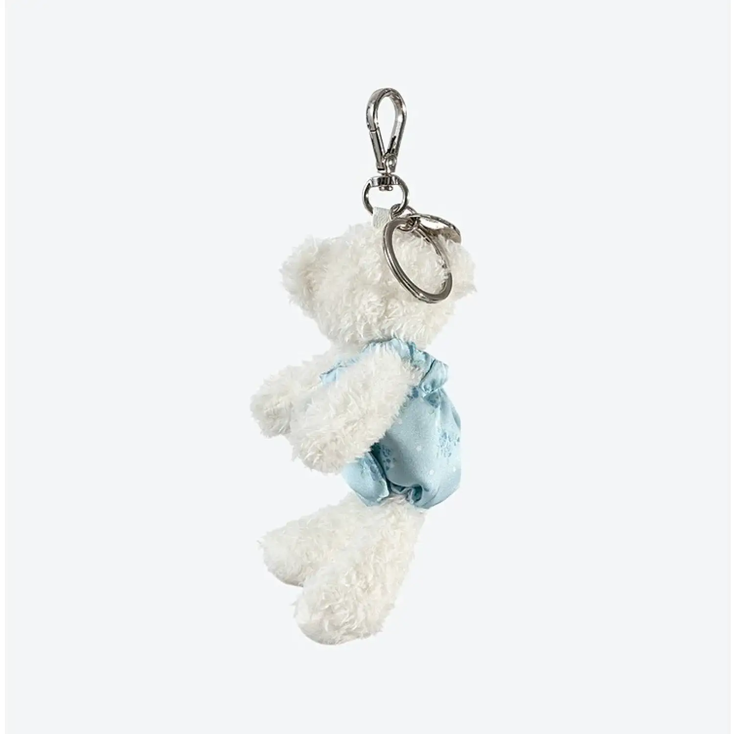 13DE MARZO Floral Bear Keychain White - Image 4