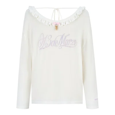 13DE MARZO Reversible Multi-Way Cover-Up White