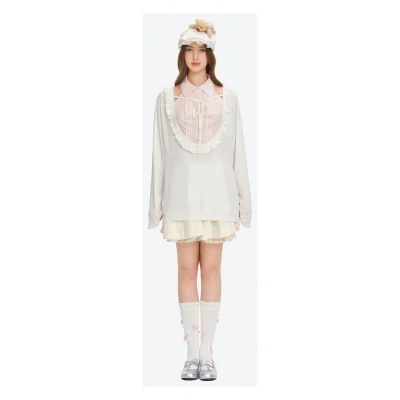 13DE MARZO Reversible Multi-Way Cover-Up White