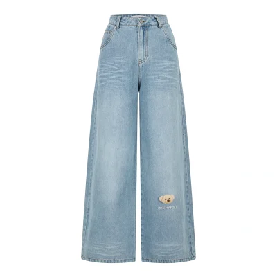 13DE MARZO Bear Base Jeans Blue