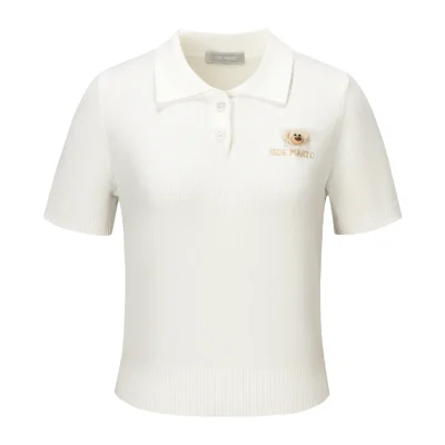 13DE MARZO Doozoo Polo Tee White