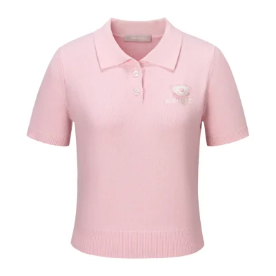 13DE MARZO Doozoo Polo Tee Pink