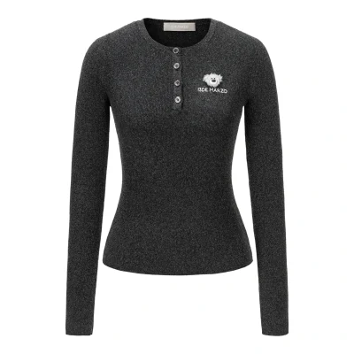 13DE MARZO Doozoo Knit Undershirt Black