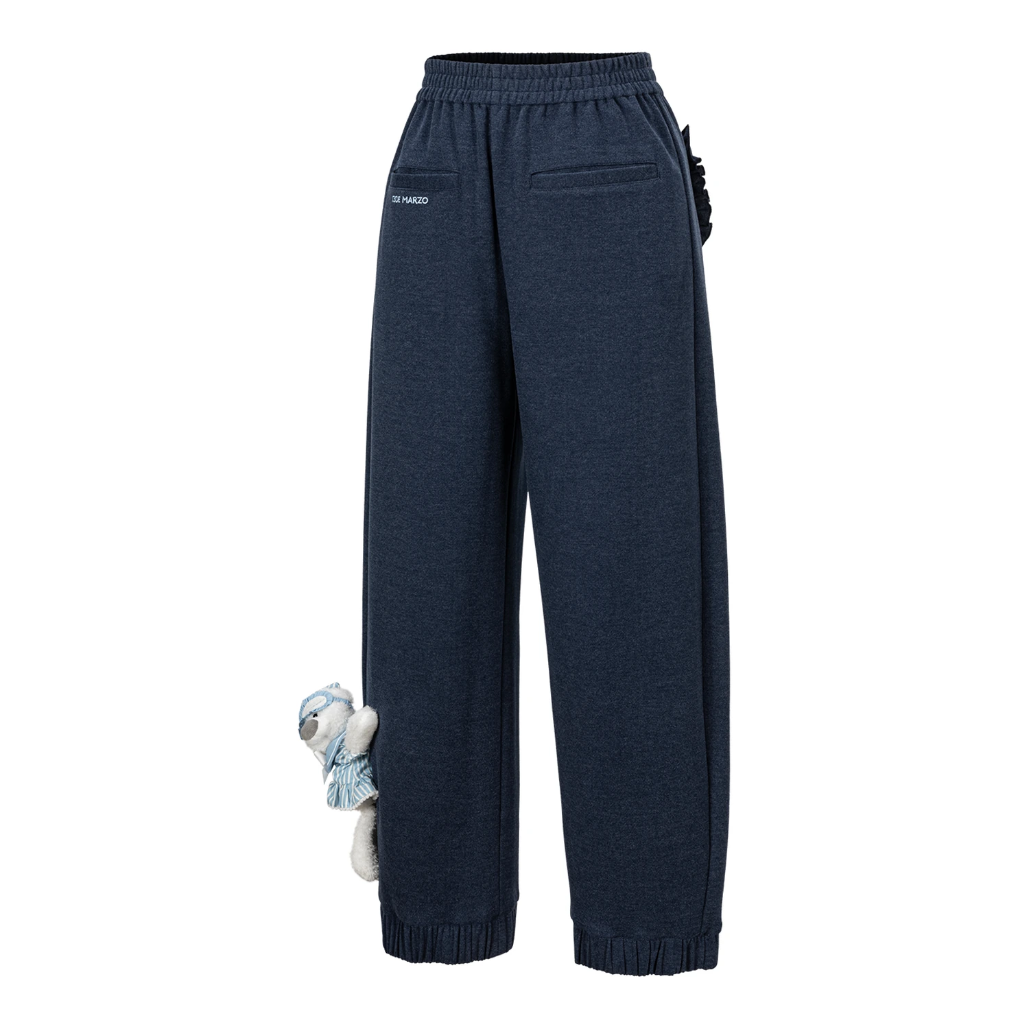 13DE MARZO Nighty Night Bear Sweatpants Blue - Image 2