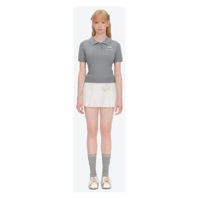 13DE MARZO Ballet Bear Sneakers Silver