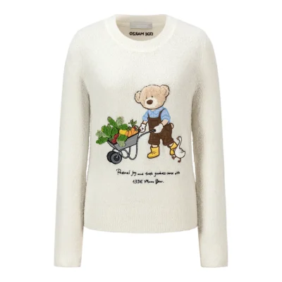 13DE MARZO Marzo Valley Appliqué Pullover